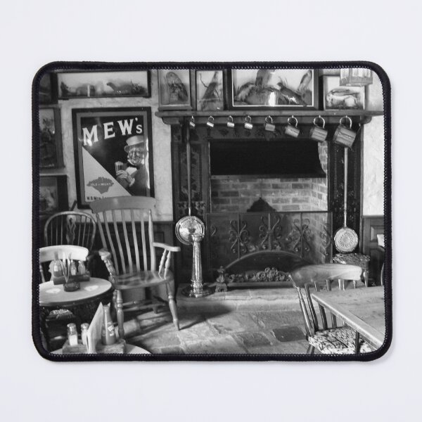 Item preview, OLD ENGLISH PUB  IN MONOCHROME. 1 designed and sold by ronsaunders47.