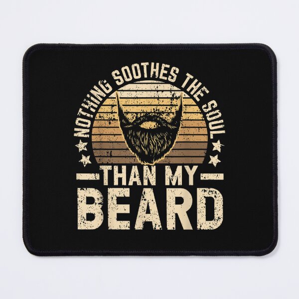 Item preview, Mens Nothing Soothes The Soul Than My Beard Mustache Bearded Guy  designed and sold by laurenm233.