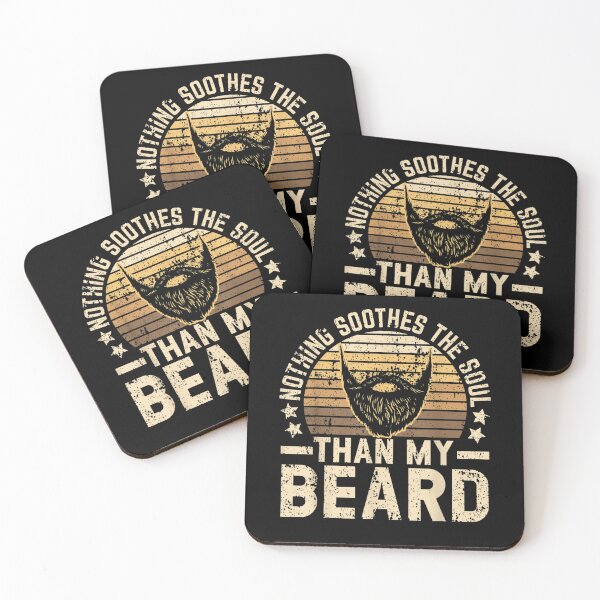 Item preview, Mens Nothing Soothes The Soul Than My Beard Mustache Bearded Guy  designed and sold by laurenm233.