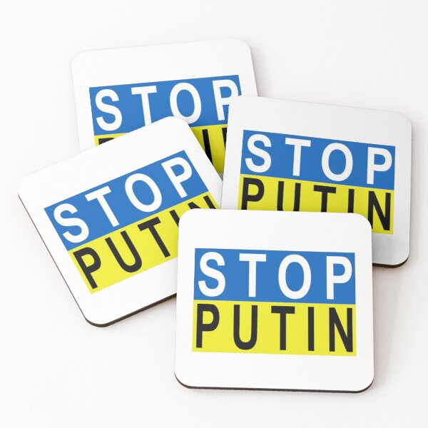 Item preview, Stop Putin white and blue designed and sold by AidanParki.