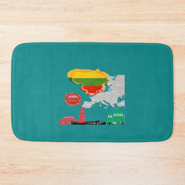 Item preview, Lithuania Flag designed and sold by FunZoo.
