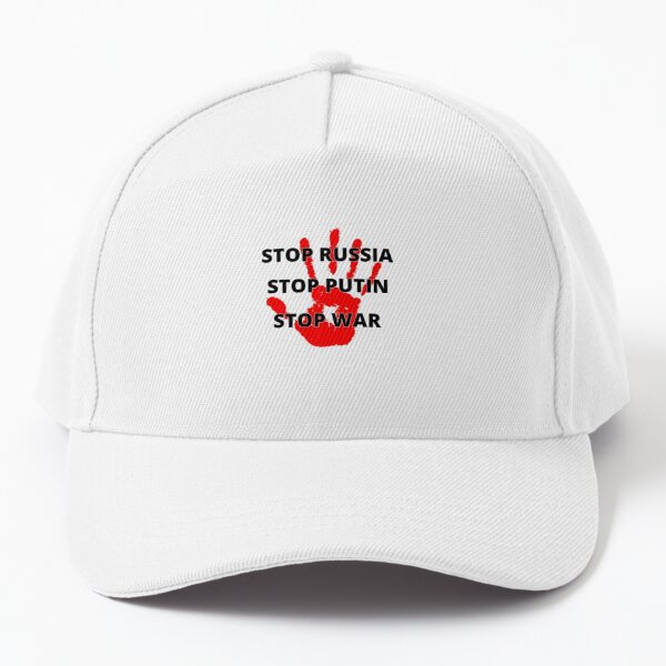 Stop Russia, Stop Putin Baseball Cap