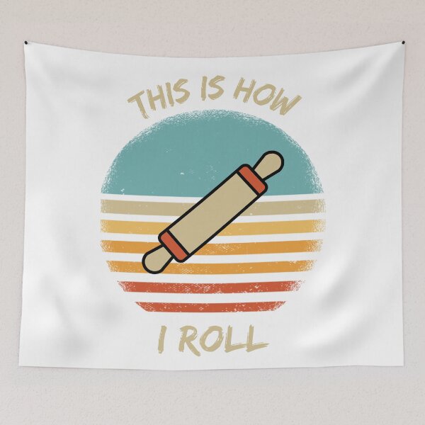 Item preview, This Is How I Roll Rolling Pin Pun designed and sold by LuckyKermit.