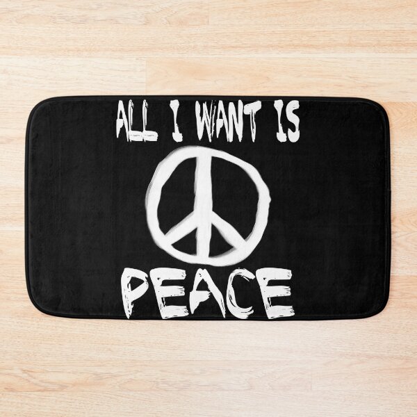 Item preview, Peace - All I Want Is Peace - Anti War Design designed and sold by TeesForTheWorld.