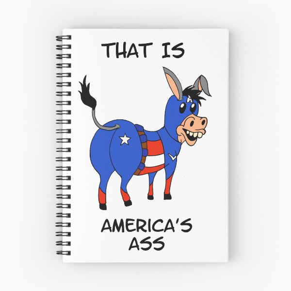 Item preview, That is America's ass greetings card designed and sold by Wild Doge.