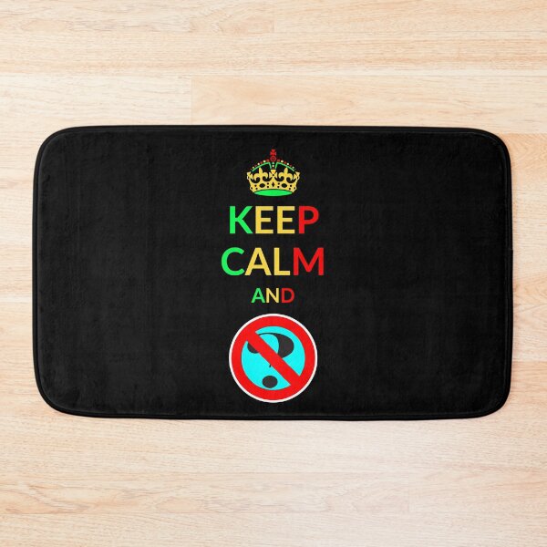 Item preview, Keep Calm And No Questions T shirt - No Questions T shirt - Mens Womens T shirt - Green-Yellow-Red Typo designed and sold by Apikoedesign.