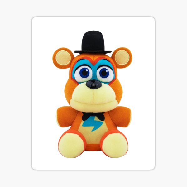 Toy Freddy Plush, Purple Hat Toy Freddy FNAF Plush