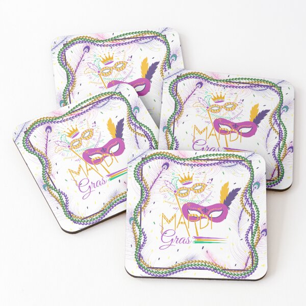 Item preview, Mardi Gras Sticker designed and sold by FancyZone.