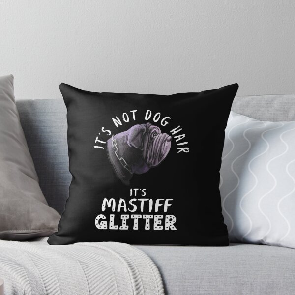 Item preview, It's not dog hair it's NEAPOLITAN MASTIFF glitter funny dog quote designed and sold by theshirtinator.