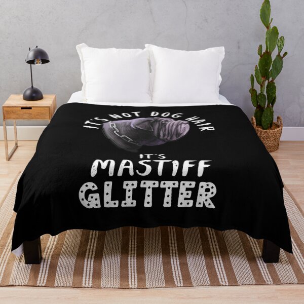 Item preview, It's not dog hair it's NEAPOLITAN MASTIFF glitter funny dog quote designed and sold by theshirtinator.