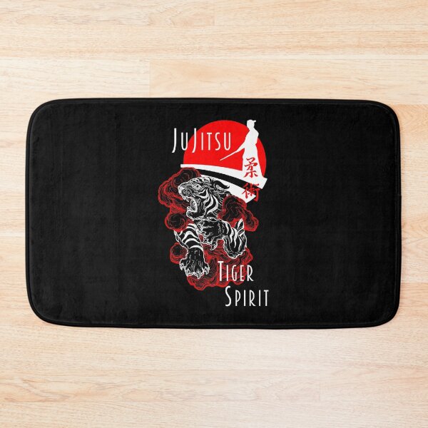 Item preview, Ju Jitsu Tiger Samurai Spirit Martial Arts Budo Jiu Jitsu Design designed and sold by Zanshin-Art.