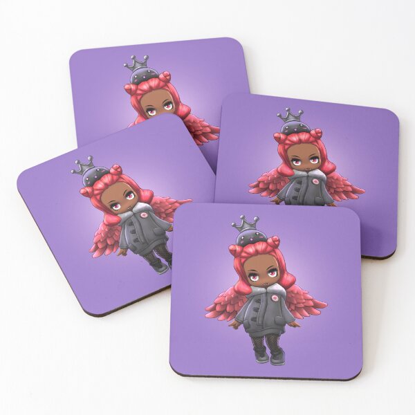 Item preview, Maple Story Winged Female with Black Slime designed and sold by Sir-Ihcobob.