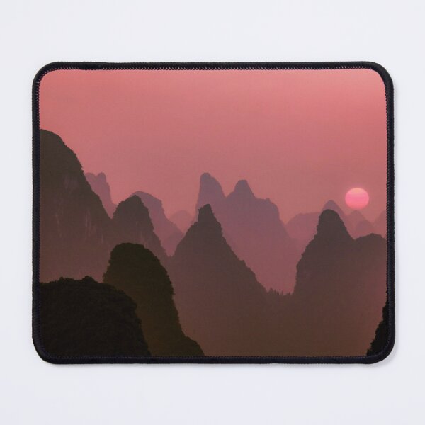 Item preview, Mountain Range Panoramic Landscape Art Board Print designed and sold by Nils Petter Stein.