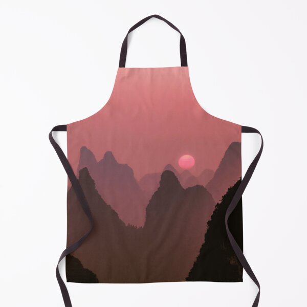 Item preview, Mountain Range Panoramic Landscape Art Board Print designed and sold by Nils Petter Stein.