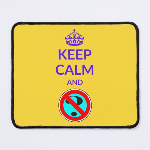 Artikelvorschau, Keep Calm And No Questions T-Shirt - No Questions T-Shirt - Herren Damen T-Shirt - Lila Tippfehler entworfen und verkauft von Apikoedesign.