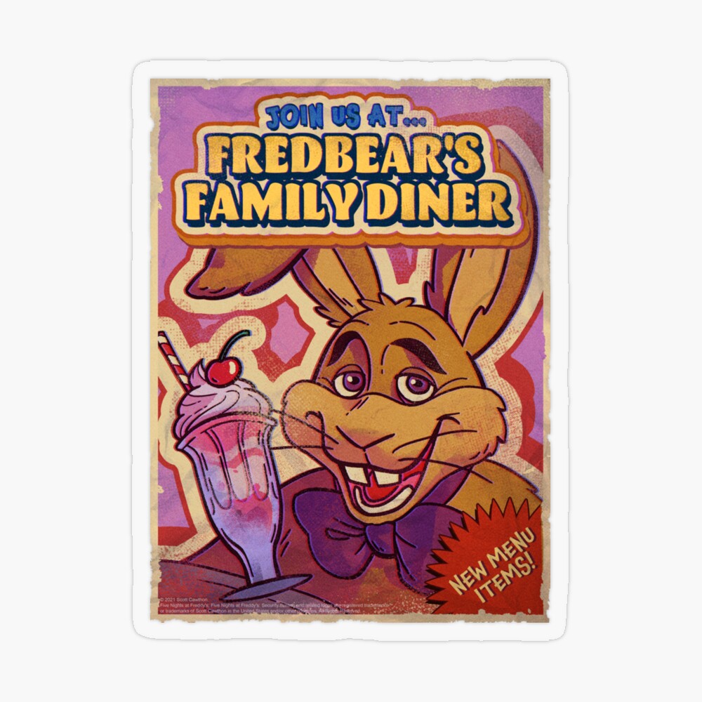 Five Nights at Freddy's Fredbear's Family Diner Security Badge Pin for  Sale by pinjann