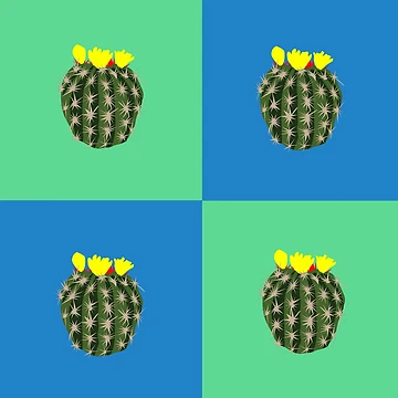 Artwork thumbnail, Cactus pattern by Rionda
