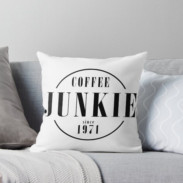 Item preview, Coffee Junkie since 1971 designed and sold by AlfabetDesign.