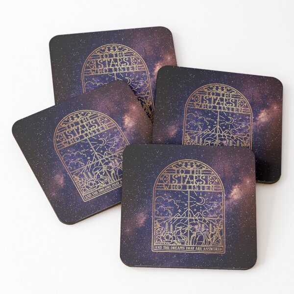 Item preview, To the stars who listen and the dreams that are answered designed and sold by Stella Bookish Art.
