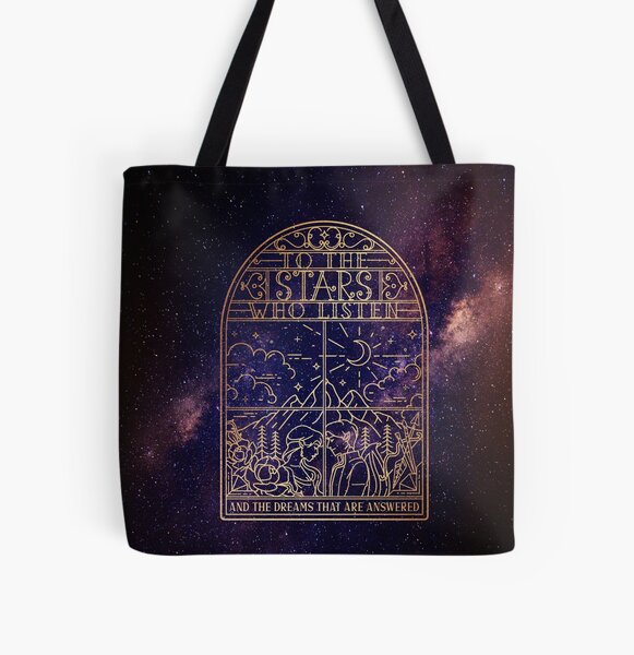 Item preview, To the stars who listen and the dreams that are answered designed and sold by Stella Bookish Art.