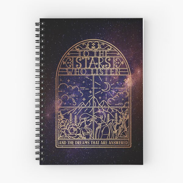 Item preview, To the stars who listen and the dreams that are answered designed and sold by Stella Bookish Art.