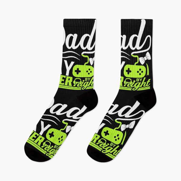 Item preview, Dad by Day, Gamer by Night. Green fluor designed and sold by SpringPetals.
