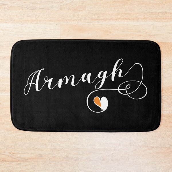 Item preview, Armagh County Colours Flag Heart, Ard Mhacha, Ireland, Irish designed and sold by Celticana.