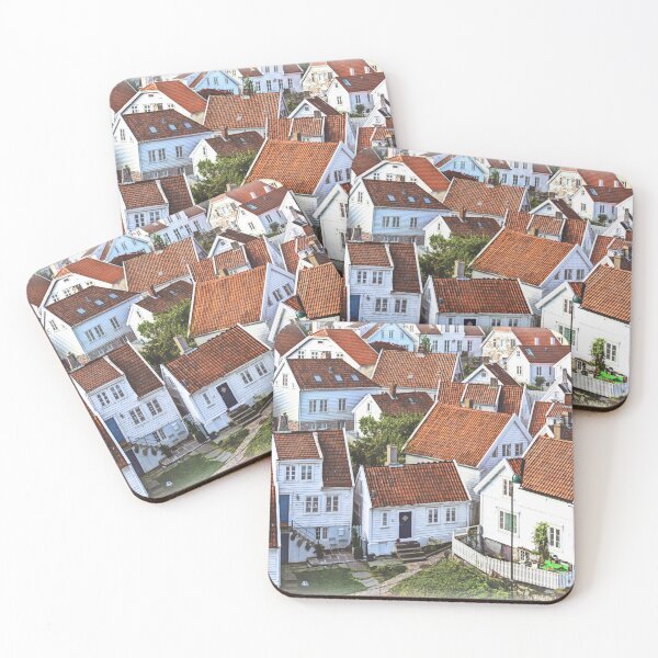Item preview, Rooftops of Gamle Stavanger designed and sold by IanWL.