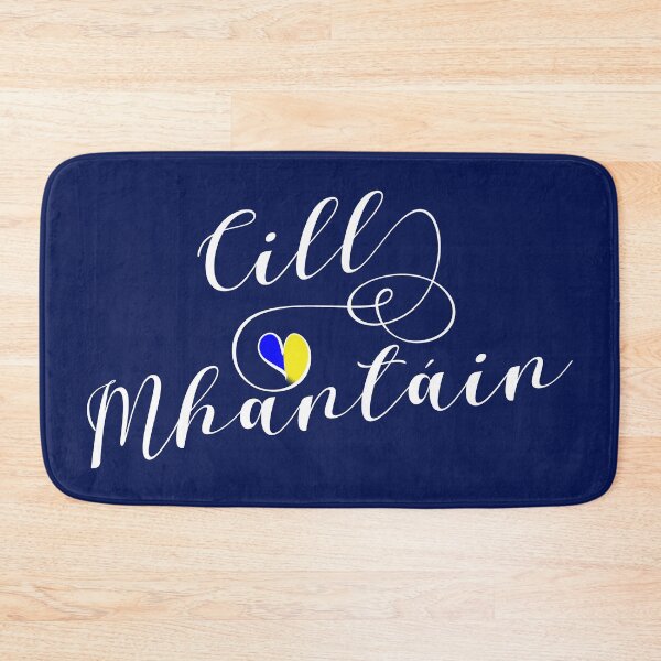 Item preview, Cill Mhantáin, Wicklow County Colours Flag Heart, Ireland, Irish designed and sold by Celticana.