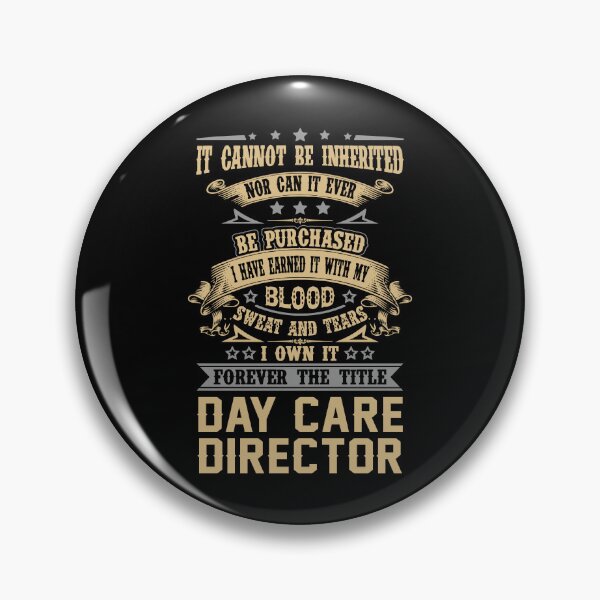 Item preview, Day Care Director T Shirt - Forever The Title Job Gift Item Tee designed and sold by celiagomez456.