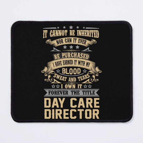 Item preview, Day Care Director T Shirt - Forever The Title Job Gift Item Tee designed and sold by celiagomez456.
