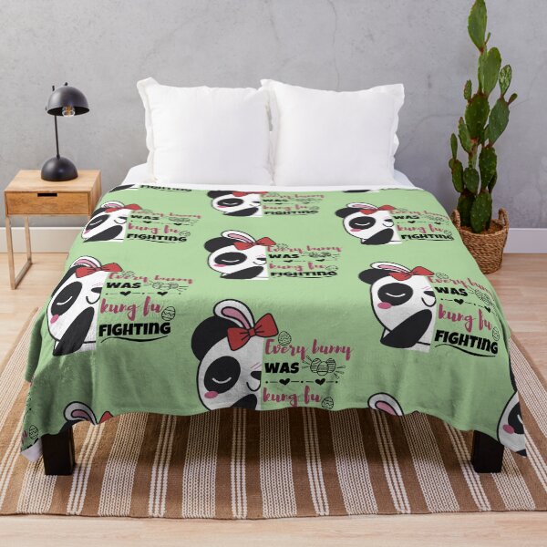Item preview, Cute Easter Panda With Bunny Ears - Every Bunny was Kung Fu Fighting designed and sold by Reelippy.