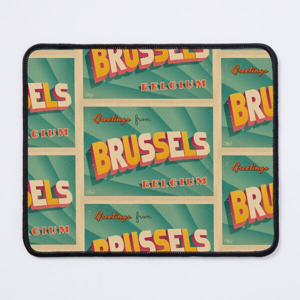Item preview, Greetings From Brussels, Belgium. designed and sold by CallahanLounge.