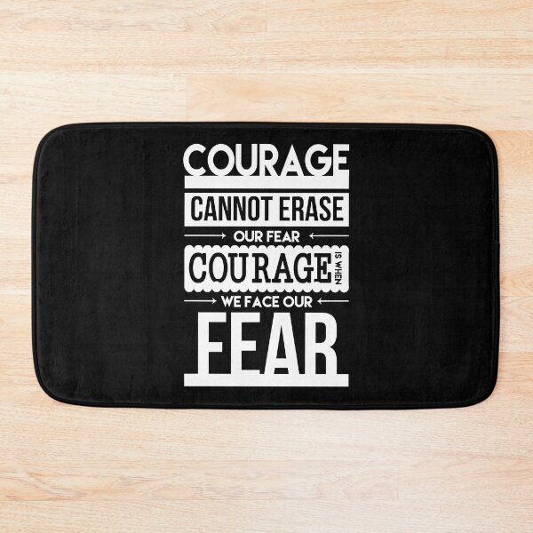 Item preview, Mens Womens Courage Is When We Face Our Fears Funny Fans designed and sold by Wilbert2315.