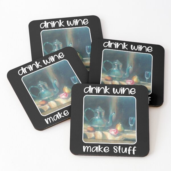 Item preview,  Drink wine make stuff. designed and sold by Umiska.
