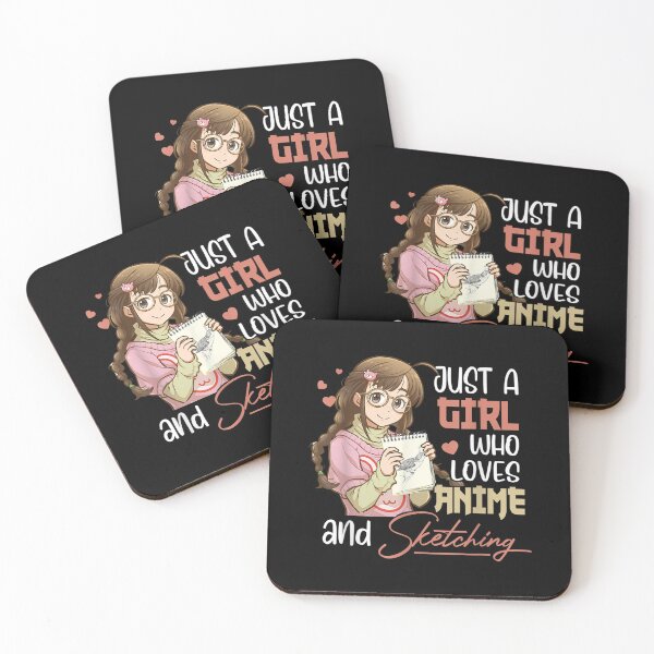 Item preview, Just A Girl Who Loves Anime And Sketching  designed and sold by 77tara.