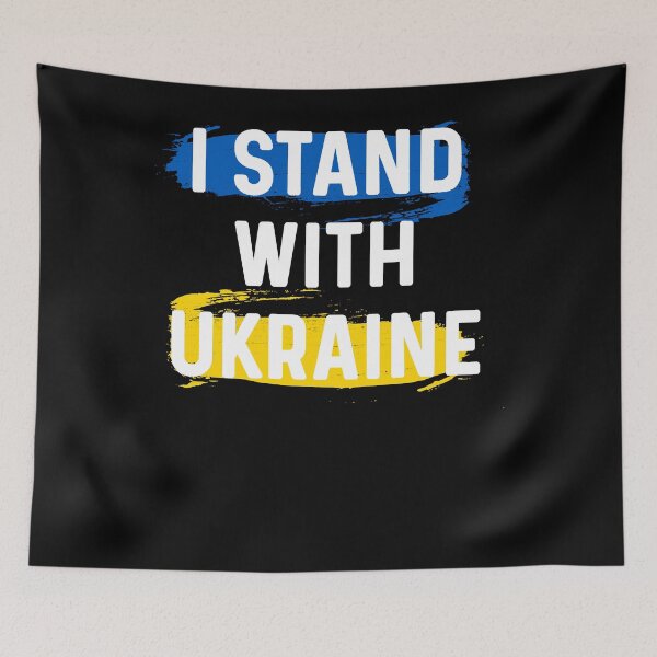 Item preview, SUPPORT UKRAINE I STAND WITH UKRAINE designed and sold by israellateka.