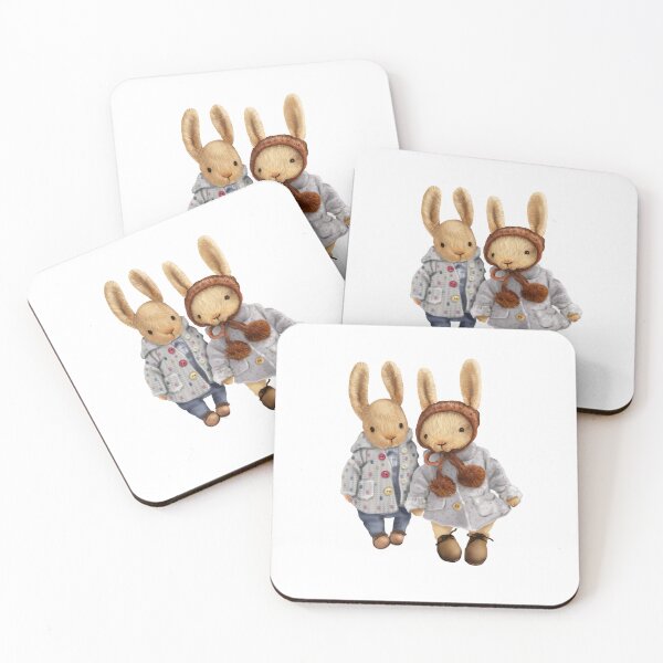 Item preview, Bro & Sis rabbit easter  designed and sold by StairheadStore.