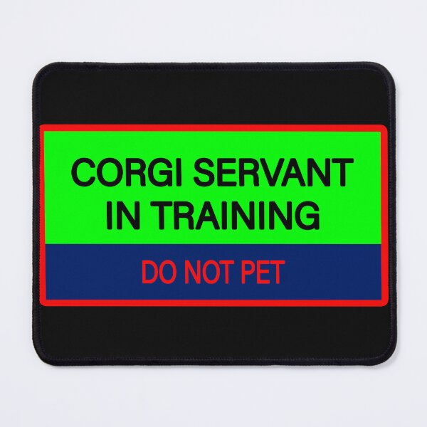 Item preview, Corgi Servant In Training designed and sold by Amalus-files.