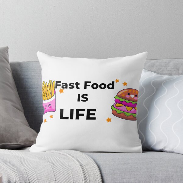 Item preview, FAST FOOD IS LIFE designed and sold by cool-things-br.