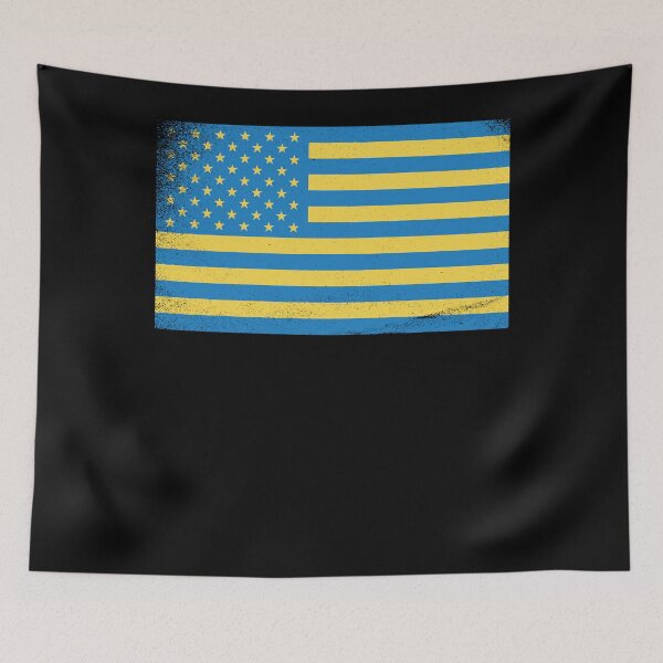 Item preview, Ukraine Flag USA designed and sold by israellateka.