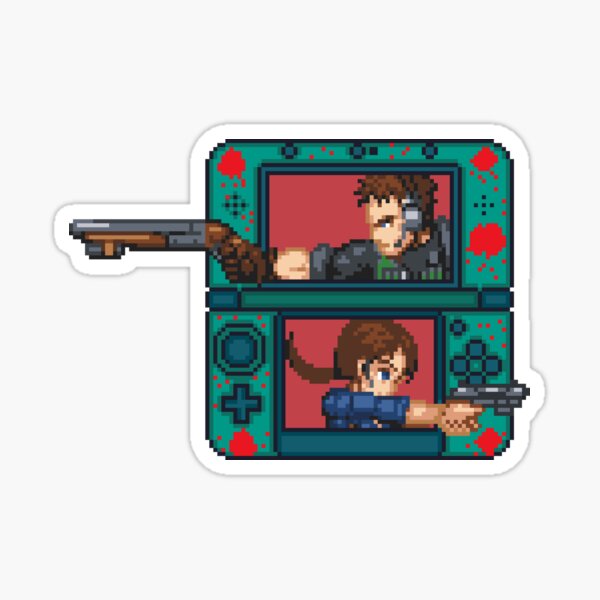 Item preview, Resident Evil DS Pixel Art designed and sold by AlleenasPixels.