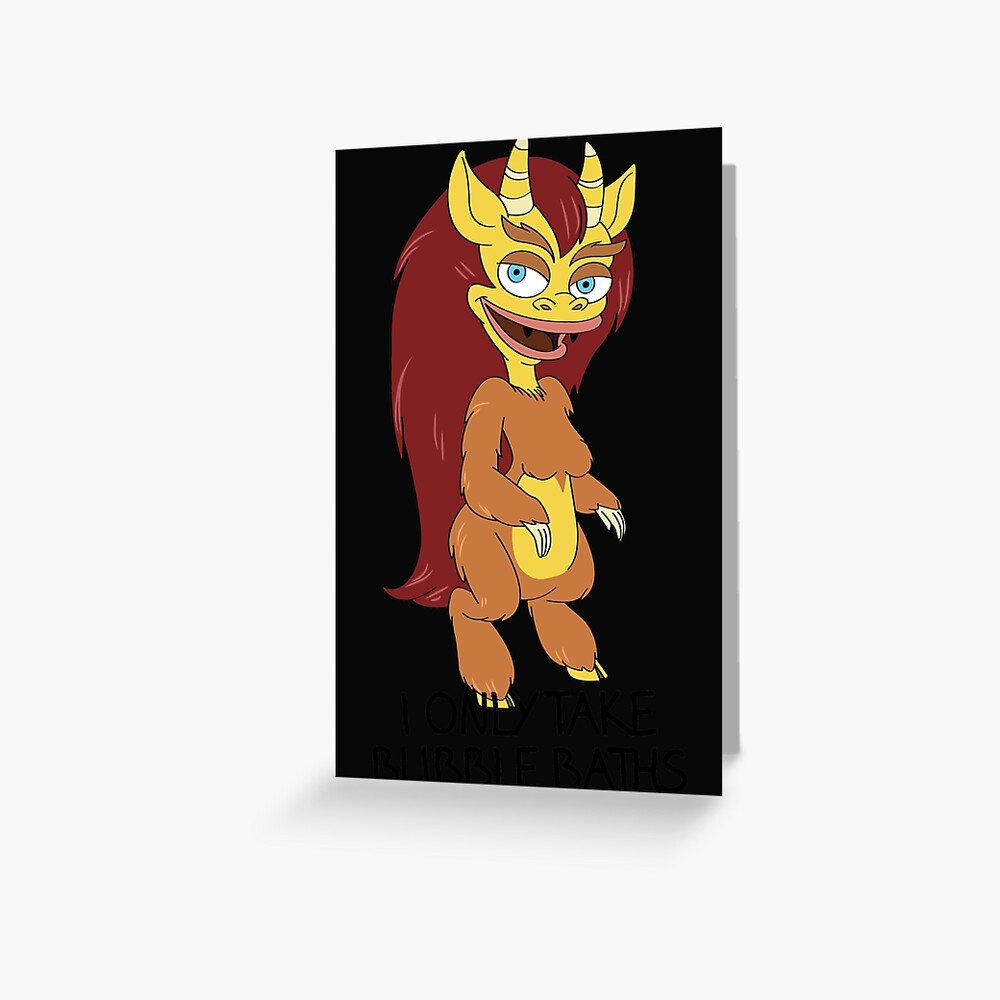 gifts-for-ricky-hormone-monster-big-mouth-greeting-card-by