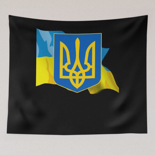 Artikelvorschau, Ukraine-Flagge Ukraine-Symbol Ukraine-Russisch entworfen und verkauft von israellateka.