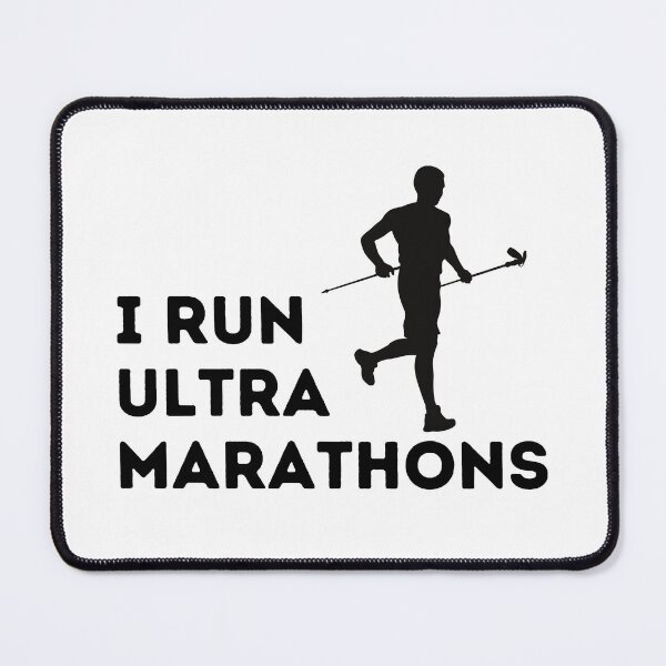 Item preview, I run ultra marathons trail runners designed and sold by PlanBesser.