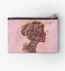 Feisty Feminist Zipper Pouch