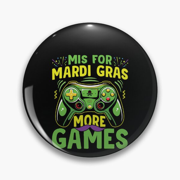 Item preview, M Is For More Games Shirt, Mardi Gras Video Game Shirt, Gaming Mardi Gras, Video Game Controller Shirt, Game Lover Shirt, Gamer Mardi Gas designed and sold by aymob.