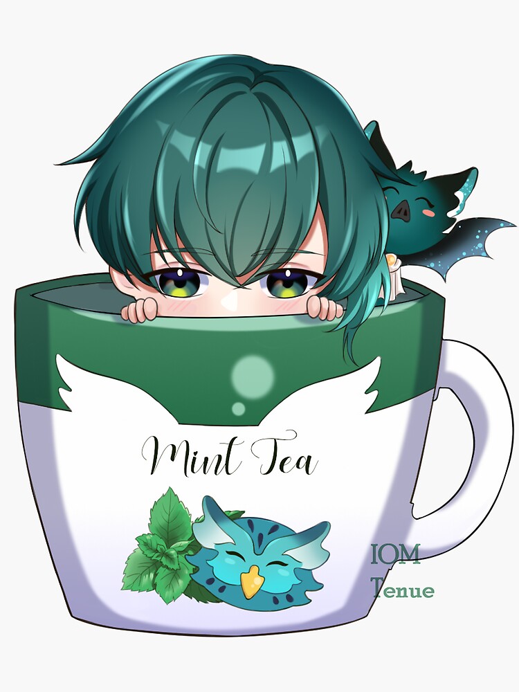 "barbatos mint tea" Sticker for Sale by Tenue Redbubble