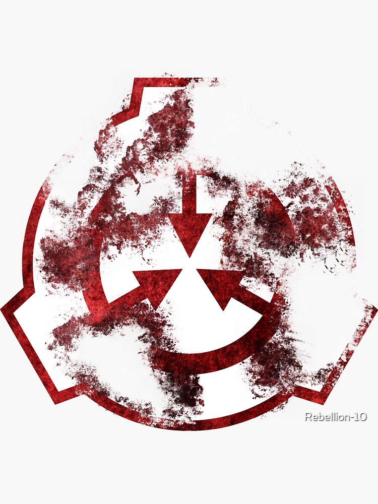 SCP Foundation symbol Sticker for Sale by Rebellion-10