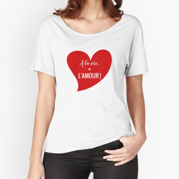 Des mots en partage (16) T-shirt coupe relax